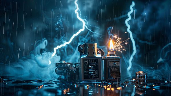 Briquet tempête et arc électrique : le guide complet