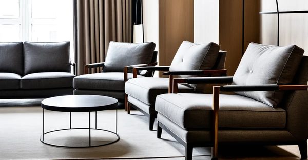 Fauteuils et canapés design à bruxelles : confort et style réunis