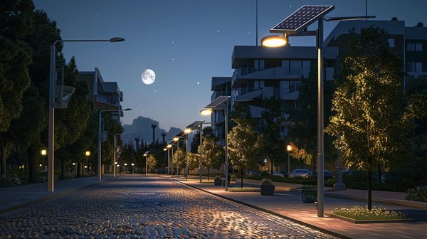 Les avantages de l'éclairage public solaire pour votre ville