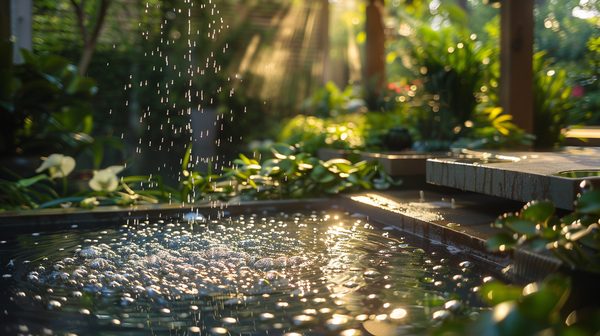 Optimisez votre jardin grâce à une réserve d'eau