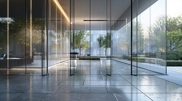 Vitre sur mesure : adapté à un usage intérieur et extérieur